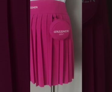 Greener 2025 Summer New Style Women Golf Short Set#golf #clothing #golfset#golfcustom #greener