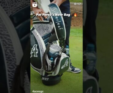 Pat Perez's 4Aces Custom Golf Bag