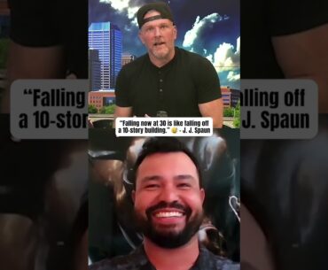J.J. Spaun can't skateboard around anymore 😅
