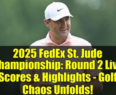 2025 FedEx St. Jude Championship: Round 2 Live Scores & Highlights - Golf Chaos Unfolds!
