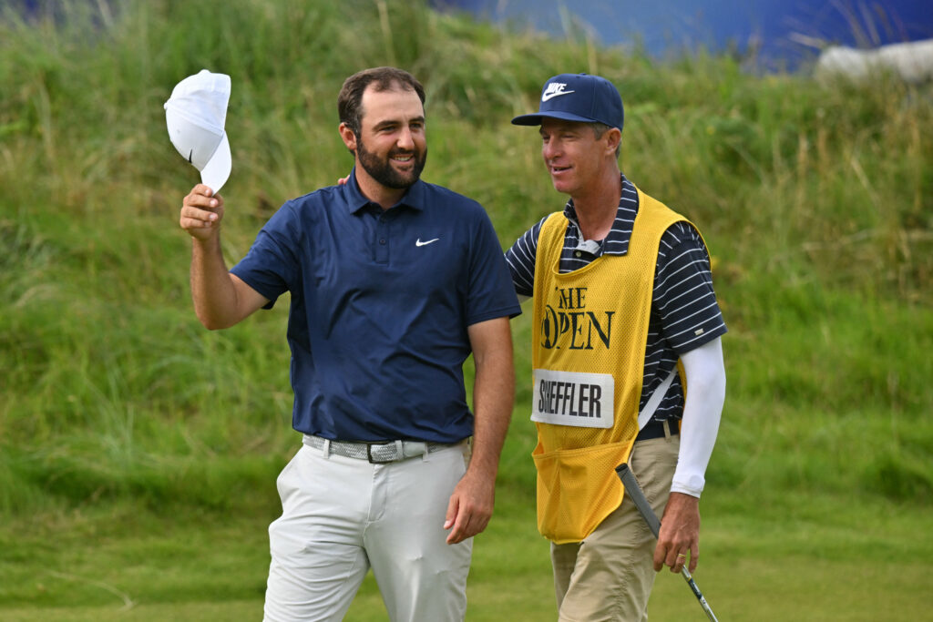 scottie scheffler ted scott 2025 open championship