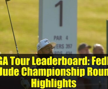 PGA Tour Leaderboard: FedEx St. Jude Championship Round 1 Highlights