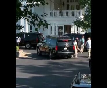 Trump heads for golf course ahead of Putin meeting