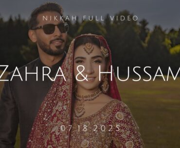 Zahra & Hussam | The Complete Nikkah at Lionhead Golf Club (Full Film) | 4K Video By Chaar Bhai