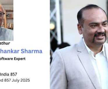 Shubhankar Sharma India Software Expert Vidped 857 July 2025