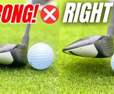 NEVER sweep your fairway woods! Use this NEW technique instead it works really well