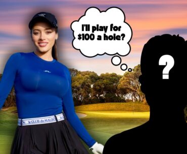 Golfing With A Stranger for $100 A Hole | Walk on Wagers