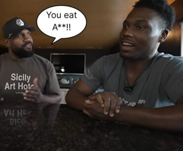 RAMPAGE JACKSON & his son being HILARIOUS for NEARLY 10 minutes...(Its time for PART 3)