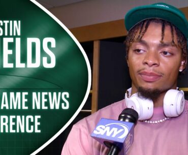 Jets QB Justin Fields talks first game with new team and new staff