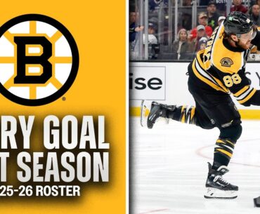 EVERY GOAL last season from the 2025-26 BOSTON BRUINS 🐻 #32in32