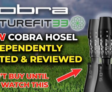 COBRA FutureFit33 HOSEL Tested in DS Adapt X Driver.  Don't buy until you've watched this.