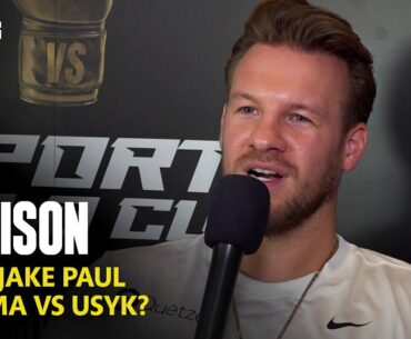 Anthony Joshua Trainer Ben Davison On Jake Paul Talks