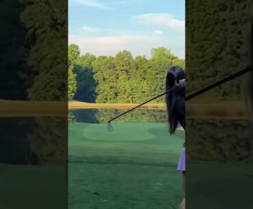 Not bad right？ #golfgear #golfskill #golf #golfswing #golfer #golfgirl #golflife