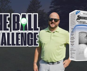 One Ball Challenge | Srixon Q-Star Ultispeed Golf Balls
