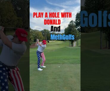 I Played Golf With The President! ⛳️ #golf #donaldtrump #funny #golfswing #comedy