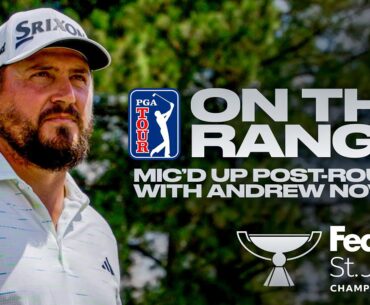 Mic’d up with Andrew Novak | FedEx St. Jude Championship | 2025