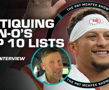 Dan-O SNUBS Patrick Mahomes, Aaron Rodgers & MORE? 👀 Critiquing Dan's lists 😳 | The Pat McAfee Show
