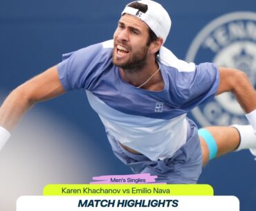 KHACHANOV VS NAVA | NATIONAL BANK OPEN - TORONTO | ROUND 3