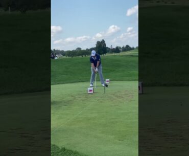 Harry Higgs tee shot on 8 @ 3M Open Sunday #3mopen #golf #pga #pgatour