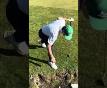 The Golfer who Always “Finds” his ball
