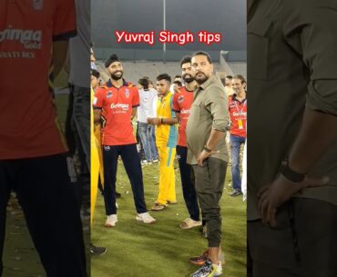 Yuvraj Singh 😈 tips for abhishek sharma harpreet Brar over youngsters #cricketshorts!!