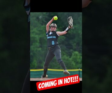 🥎 Pitching Clinic from the 3B Side – Check Out Her Form! #fyp