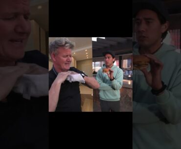 Will Gordon Ramsey Approve his cooking?