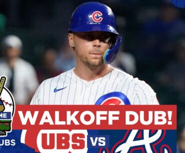Nico Hoerner, Chicago Cubs walk it off vs Atlanta Braves | CHGO Cubs POSTGAME Podcast