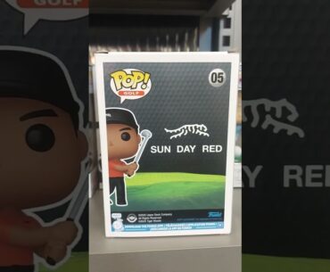 SUN DAY RED TIGER WOODS OFFICIAL FUNKO POP FIGURE