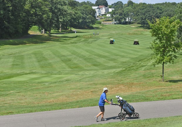 The first fairway at the George Wright Golf Course on Aug. 15, 2018 in Boston. (Herald staff file photo)