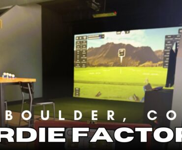 Virtual Tee’s 5-Bay Golf Simulator Installation at The Birdie Factory, Boulder