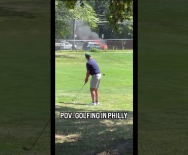 Everything is fine! What’s the craziest thing you’ve seen on the golf course?