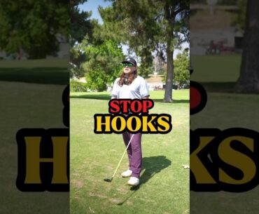 Stop hooking the ball with these 3 tips! #golftips #golfswing #golflesson