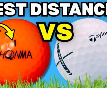 Best Distance Golf Ball? Honma D1 vs TaylorMade Distance+ (Cut Open)