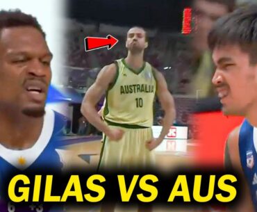 GILAS VS AUSTRALIA | Lahat na ay Ginawa na ni Kevin Quiambao! Nagpa-ulan ng Tres ang Boomers!