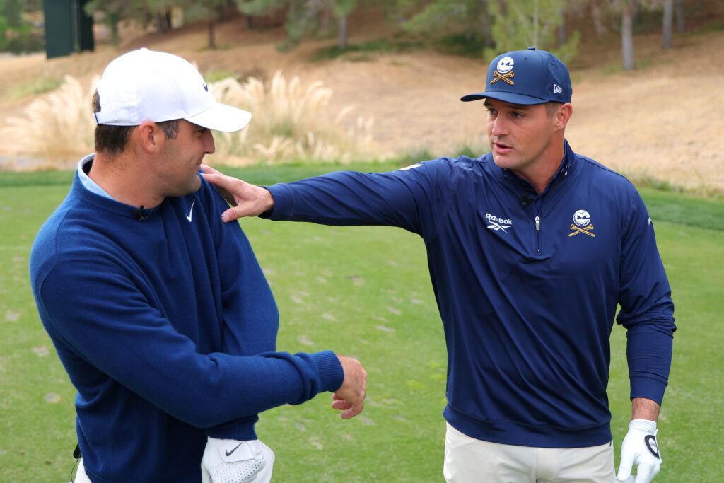 Bryson Dechambeau and Scottie Scheffler