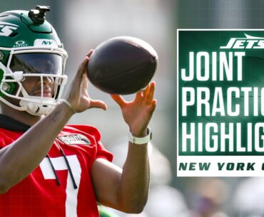 Jets Joint Practice Highlights | Justin Fields, Garrett Wilson | 8/13/25