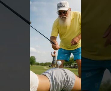 John Daly with that Friday swing feeling #funny #shorts #reels #golf #girl #asmr