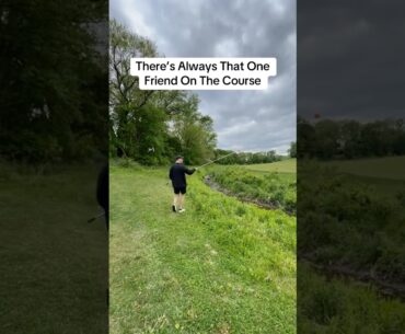 Fishing on the golf course #golf #golfer #golfswing #golftips #golfclub #golfballs #golflesson