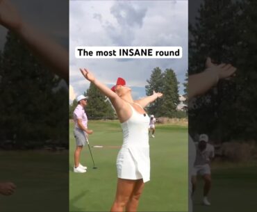 The most insane round 🤯 #golf