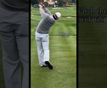 Is your neck ruining your swing? 🤔 Here’s something most golfers overlook... Hideki Matsuyama