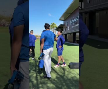 Shohei speaking Korean to Hyeseong 😂 (via @dodgers/TT)