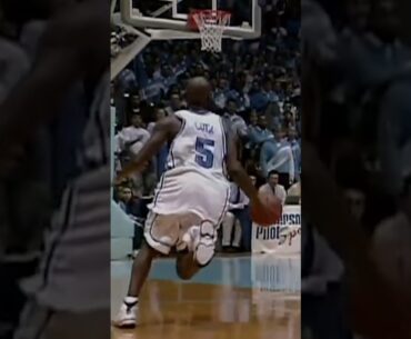 The greatest dunk that never was 😧 #vincecarter #unctarheels #uncbasketball  #accbasketball #ncaambb