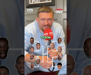 KNOCKOUT with Oleksandr Usyk 🤩🥊 #usyk #oleksandrusyk #miketyson #muhammadali #boxing