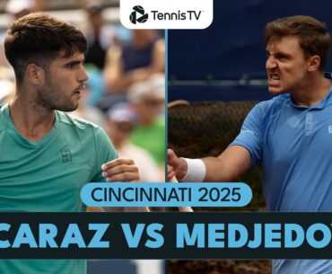 Carlos Alcaraz vs Hamad Medjedovic Match Highlights | Cincinnati 2025