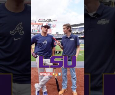 Atlanta Braves players reveal their COLLEGE OFFERS…🤯🔥⚾️ #shorts