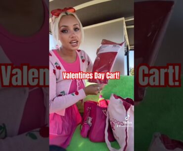 Happy Love Day Babes!❤️ #cartgirl #bevcart #golf #golfcart #barbie #golfers #valentinesday #decorate