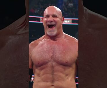 This was the moment Gunther realized he's in the ring with THE Goldberg.😤