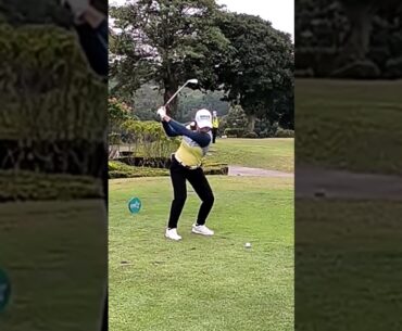 Chia-Yen WU. Iron swing sequence. Iron tee shot. Slow motion.🇹🇼