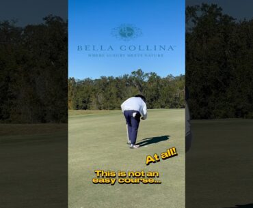 Come play hole 5 with me at the legendary Bella Collina ⛳️ #golf #shorts #orlandogolf